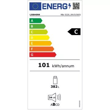 Réfrigérateur 1 porte LIEBHERR RBc5220-22 BioFresh