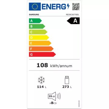Réfrigérateur combiné SAMSUNG RB38C607AB1 Reconditionné