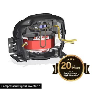 Réfrigérateur combiné SAMSUNG RB33R8717S9 Reconditionné