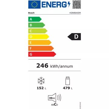 Réfrigérateur combiné BOSCH Série 6 VitaFresh XXL Reconditionné