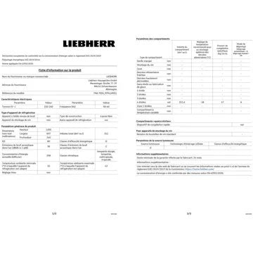 Congélateur armoire LIEBHERR FND7026-20
