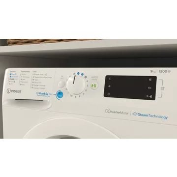 Lave linge hublot 							INDESIT				BWE91296XWVFR