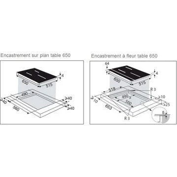 Table induction							DE DIETRICH				DPI4410B Duozone