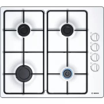 Table gaz BOSCH PBP6B2B80 Série 2 émail blanc