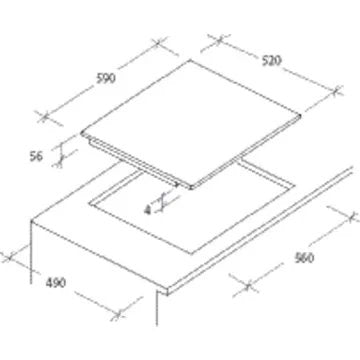 Table induction							HAIER				HAIPSJ64MC CHEF@HOME Series 2