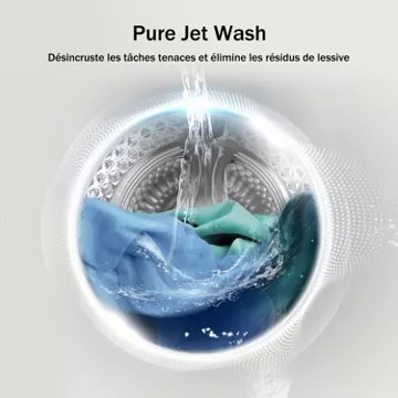 Lave linge séchant hublot HISENSE WD3S8043BW3