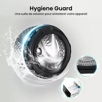 Lave linge séchant hublot HISENSE WD3S8043BW3