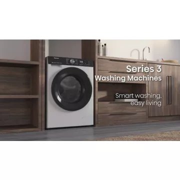 Lave linge séchant hublot HISENSE WD3S8043BW3