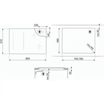 Table induction							SMEG				SIM3864D