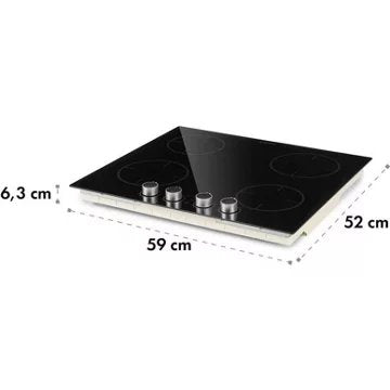 Table induction							KLARSTEIN				Kochheld - 6000W - Noir