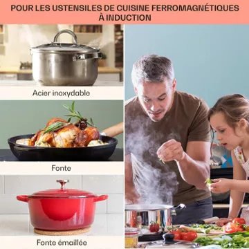 Table vitrocéramique							KLARSTEIN				Victoria 4 Flex 7400W - Noir