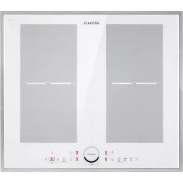 Table vitrocéramique							KLARSTEIN				Delicatessa 60 Prime - Blanc
