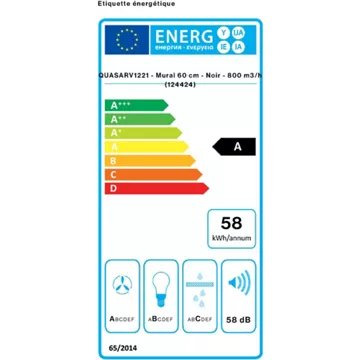 Hotte décorative murale FALMEC QUASARV1221