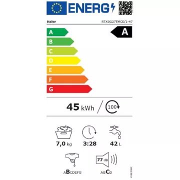 Lave linge top HAIER RTXSG 27TMCE/1-47 Reconditionné