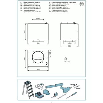 Moteur de hotte FALMEC MOTEUR3622