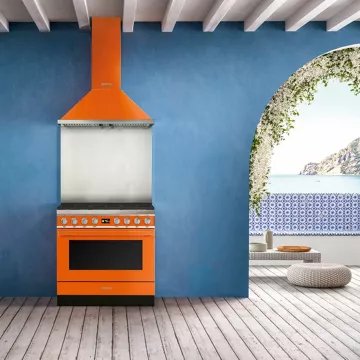 Hotte décorative murale SMEG KPF9OR