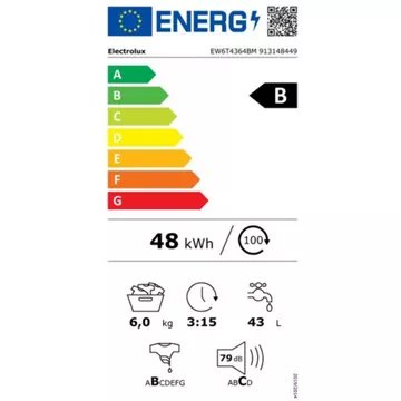 Lave linge top ELECTROLUX EW6T4364BM Reconditionné