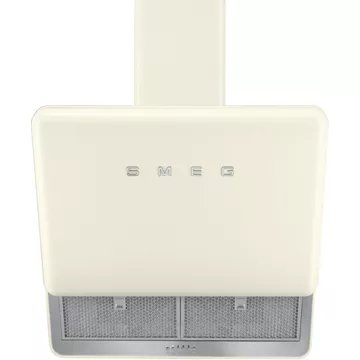 Hotte décorative murale inclinée SMEG KFAB75CR