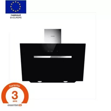 Hotte décorative murale inclinée							ESSENTIELB				EHDD 914n