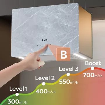 Hotte décorative îlot							CIARRA				CD4850W