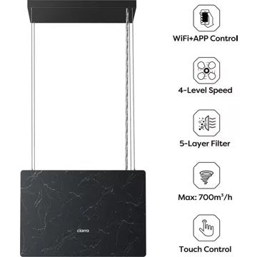 Hotte décorative îlot							CIARRA				CD4850GB