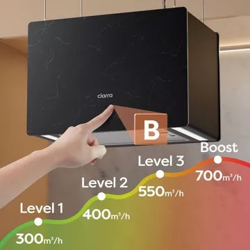 Hotte décorative îlot							CIARRA				CD4850GB