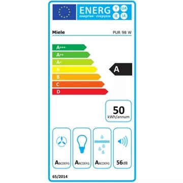 Hotte décorative murale							MIELE				PUR 98 W masw