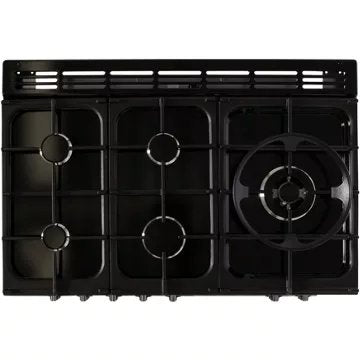 Piano de cuisson gaz							FALCON				PROFESSIONAL +FXP 90 Mixte NOIR BRILLANT