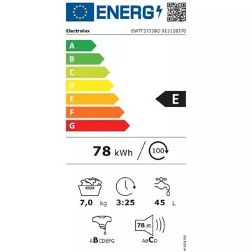 Lave linge top ELECTROLUX EW7T3733BO/ Reconditionné