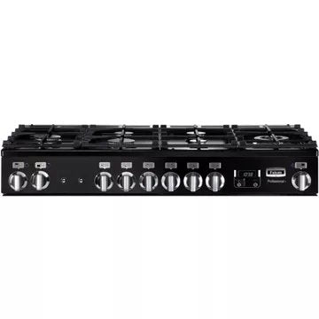 Piano de cuisson gaz							FALCON				PROFESSIONAL + 110 MIXTE NOIR CHROME