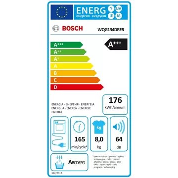 Sèche linge pompe à chaleur BOSCH WQG134DRFR Serenity Série 6