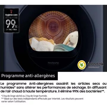 Sèche linge pompe à chaleur SAMSUNG DV80CGC2B0TEEF