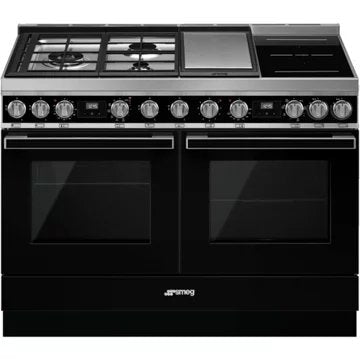 Piano de cuisson mixte SMEG CPF120IGMPBL