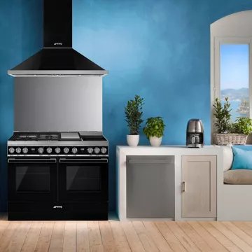 Piano de cuisson mixte SMEG CPF120IGMPBL