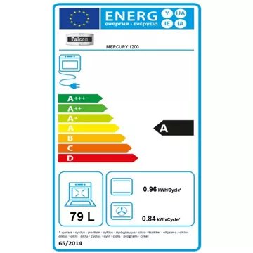 Piano de cuisson gaz							FALCON				MERCURY120 NOIR BRILLANT