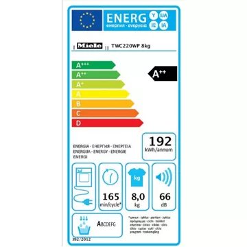 Sèche linge pompe à chaleur MIELE TWC 220 WP