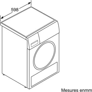 Sèche linge à condensation BOSCH WPG2313SFR Serenity Série 6