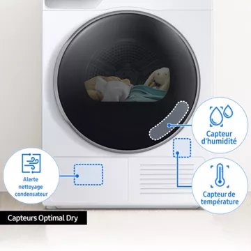 Sèche linge pompe à chaleur SAMSUNG DV16T8520BV