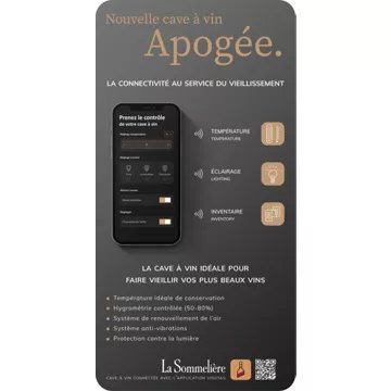 Cave à vin vieillissement							LA SOMMELIERE				APOGEE200