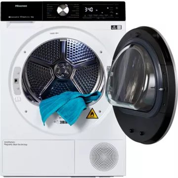 Sèche linge pompe à chaleur HISENSE DH5S102BW