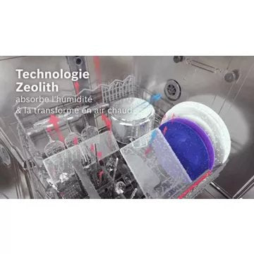 Lave vaisselle 60 cm BOSCH SMS6TCI02E Serenity Serie 6 Zeolith