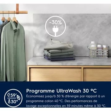 Lave linge hublot encastrable ELECTROLUX EW8F3814BI