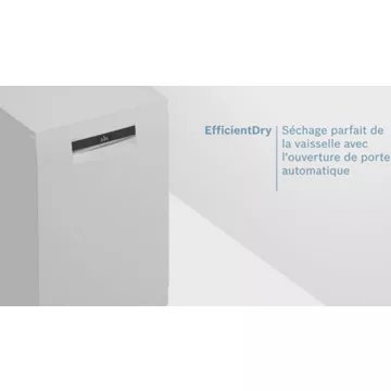 Lave vaisselle 45 cm BOSCH SPS4EMI34E Série 4 Serenity Efficient Dry