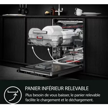 Lave vaisselle 60 cm AEG FFB83816PM ComfortLift Reconditionné