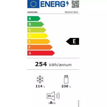 Réfrigérateur combiné SAMSUNG RB34C672ESA