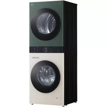 Lave linge séchant hublot 							LG				F214WT8GRBE Washtower