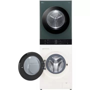Lave linge séchant hublot 							LG				F214WT8GRBE Washtower