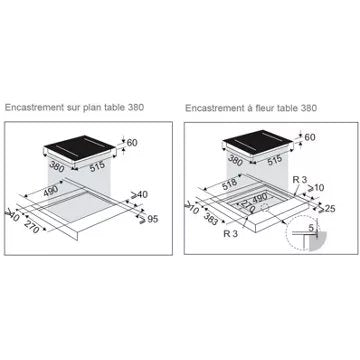 Domino induction							DE DIETRICH				DPI4230X Horizone