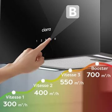 Hotte décorative îlot							CIARRA				CD4850B