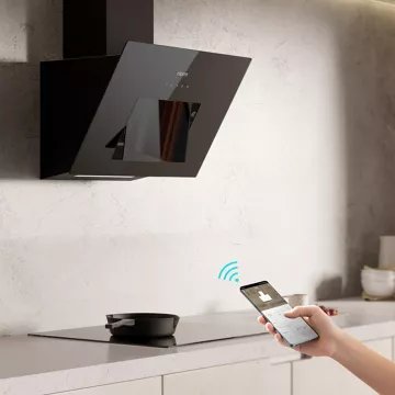 Hotte décorative murale inclinée							CIARRA				CD6736MB